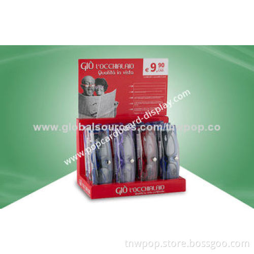 POP counter-top display, with hole can make product standup/strong/stable/eye-catching/customized
